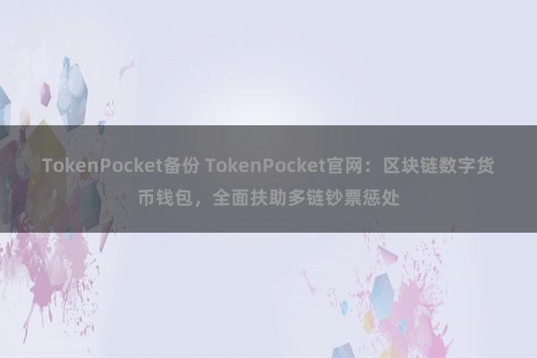 TokenPocket备份 TokenPocket官网：区块链数字货币钱包，全面扶助多链钞票惩处